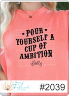 Pour Yourself a Cup of Ambition