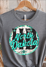 Load image into Gallery viewer, North Dakota Turquoise Design