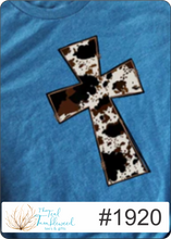 Load image into Gallery viewer, Cow Print Cross (1920)
