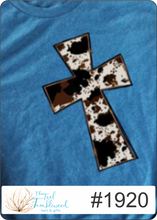 Load image into Gallery viewer, Cow Print Cross (1920)