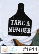 Load image into Gallery viewer, Take a Number 1914