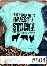 Load image into Gallery viewer, They Told Me to Invest in Stock (804)