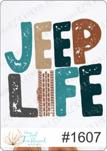 Load image into Gallery viewer, Jeep Life 1607