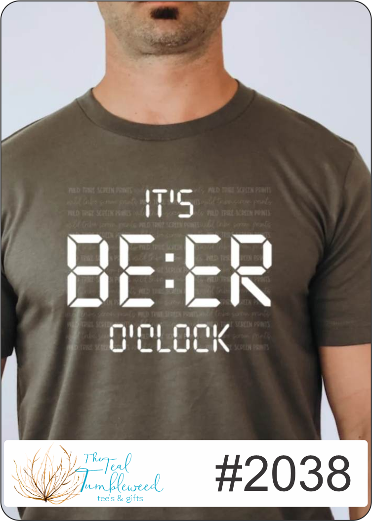 It's Beer O'clock