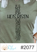 Load image into Gallery viewer, He is Risen Cross
