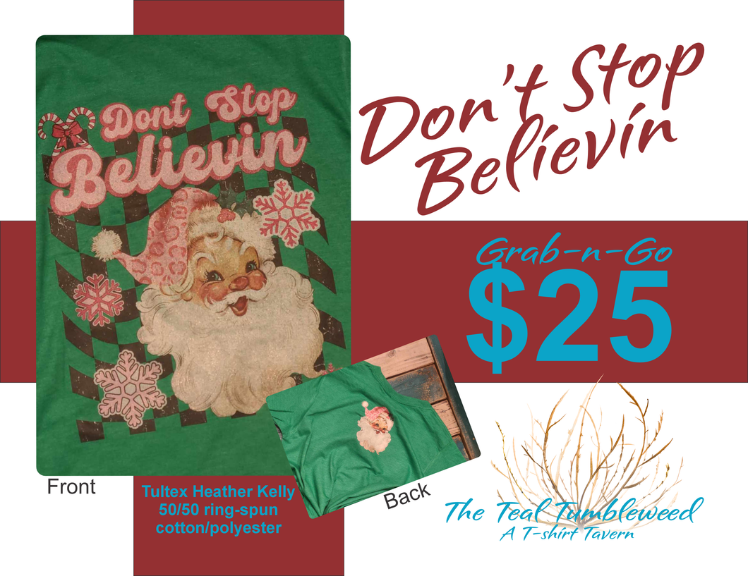 Don't Stop Believin Santa