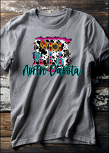 Load image into Gallery viewer, North Dakota Cow Print Aztec
