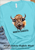 North Dakota Buffalo (black)