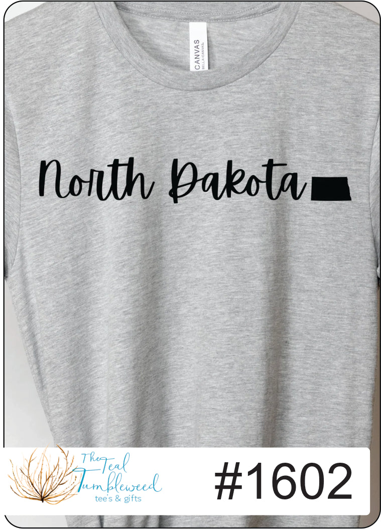 North Dakota Script with State