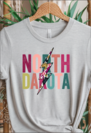 North Dakota Lightening Bolt