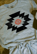 Load image into Gallery viewer, Black and Orange Aztec
