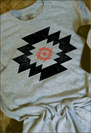 Black and Orange Aztec
