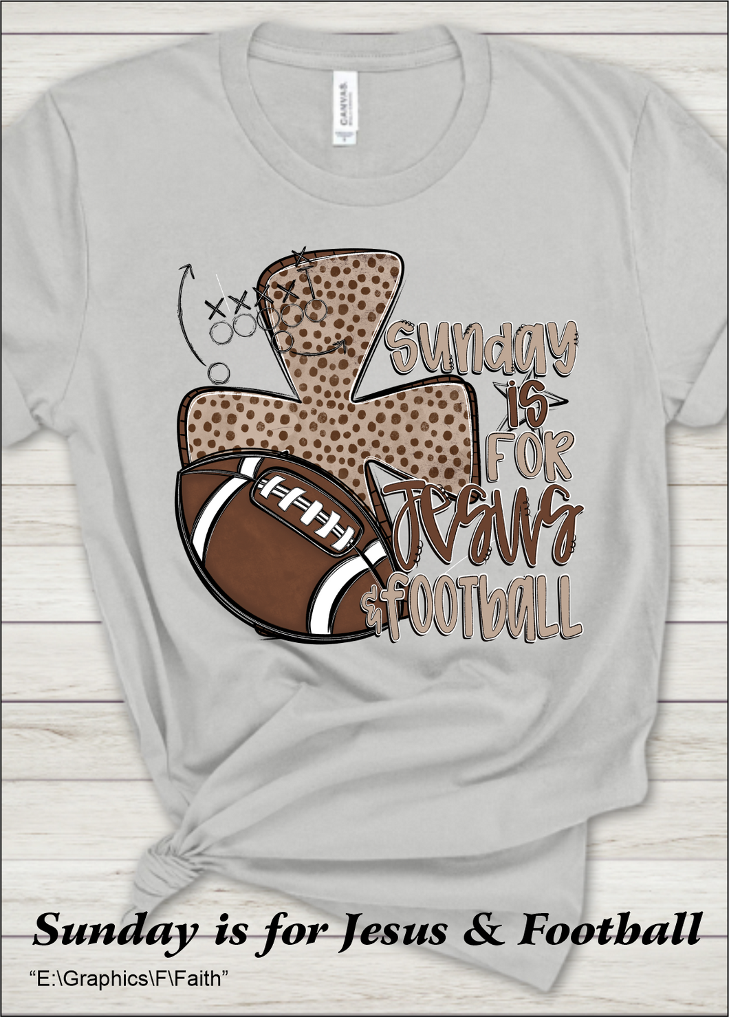 Sunday is for Jesus and Football