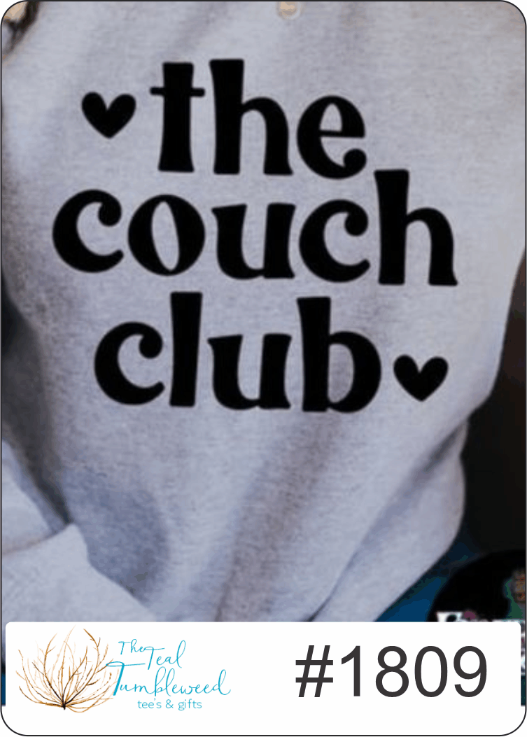 The Couch Club   1809