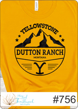 Load image into Gallery viewer, Yellowstone Dutton Ranch (756)
