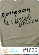 Don't be a Lady 1636
